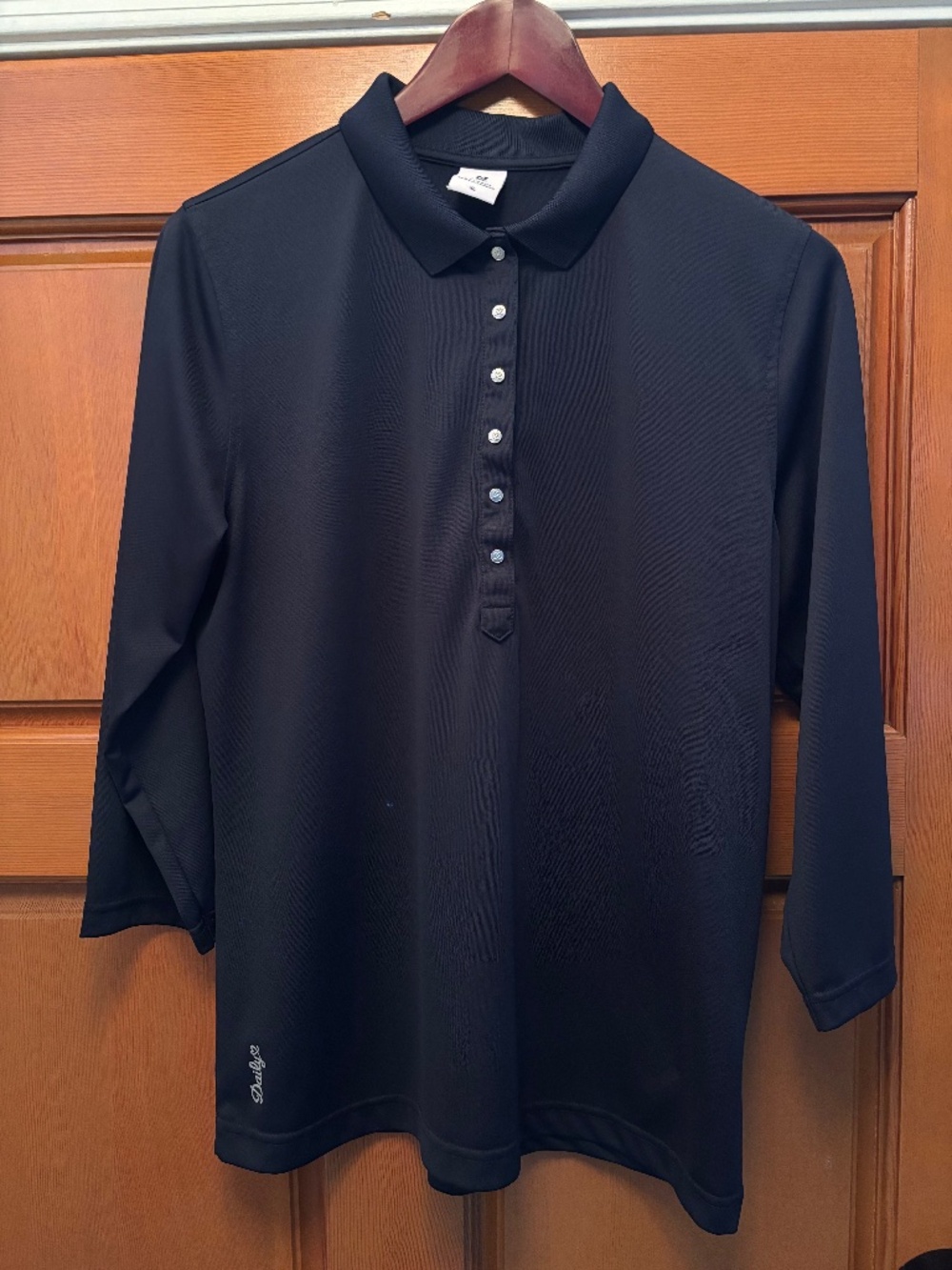 Nice womens XL Daily Sport long sleeve golf polo